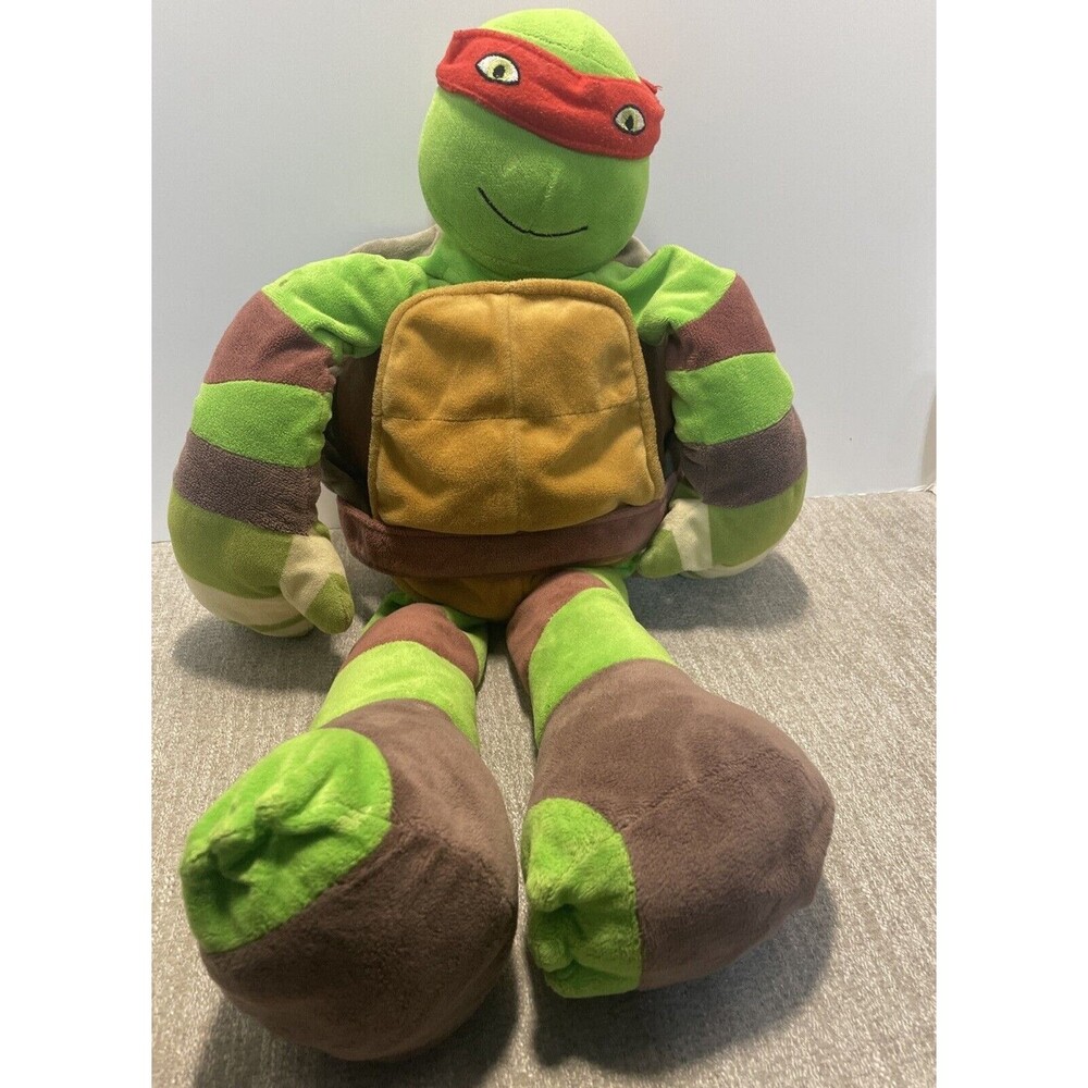 Nickelodeon Teenage Mutant Ninja Turtles Raphael Plush Large 24" Stuffed Doll